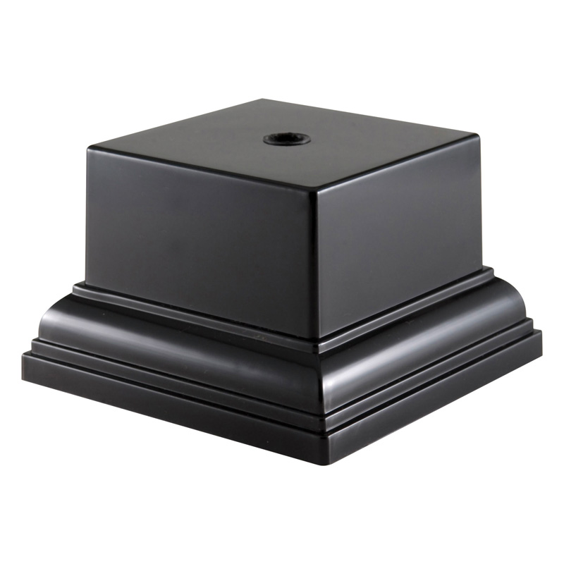 bekerbasis glanzend zwart 3 3 4