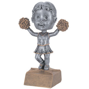 bobble head fig cheerleader