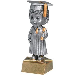 bobble head beeldje gediplomeerd m