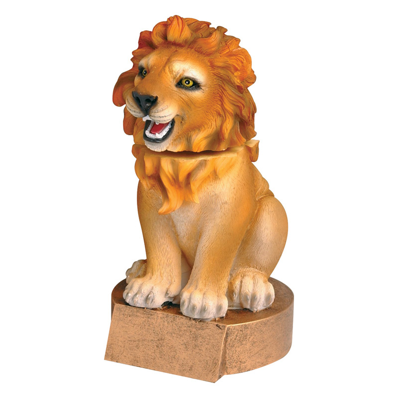 mascot bobble heads lion