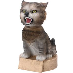 mascot bobble heads wildcat