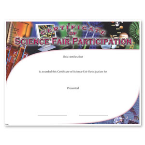 science fair participation