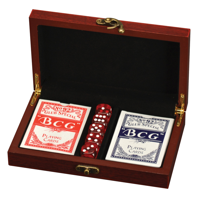 kaartendobbelset satijn