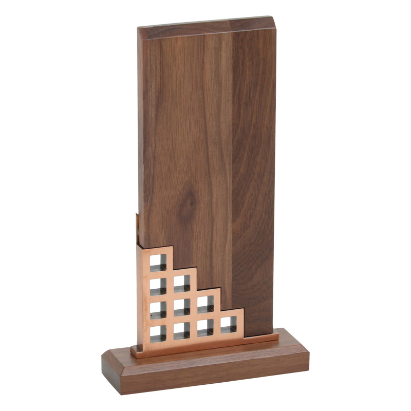 5x10 walnut copper column  3