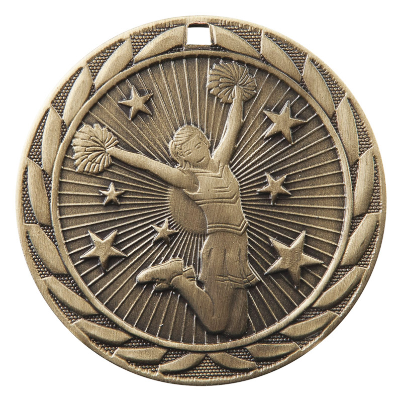 cheerleader  iron  gold