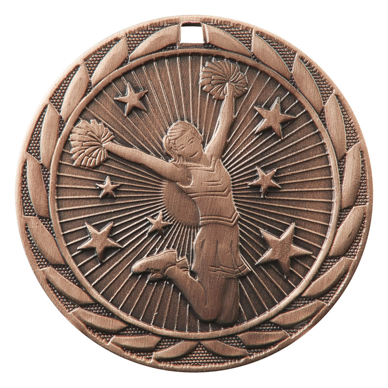 cheerleader  iron  bronze