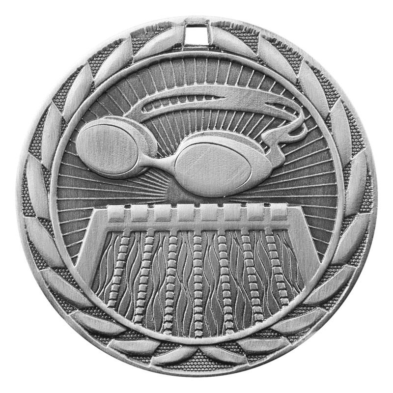 swimming  iron  silver