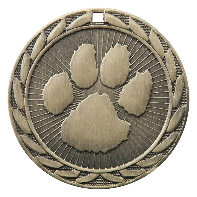 pawprint  iron  gold
