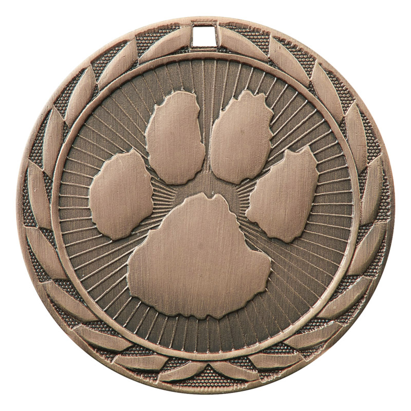 pawprint  iron  bronze
