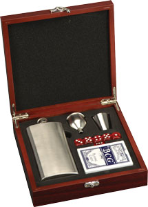 flask set satin fnsh