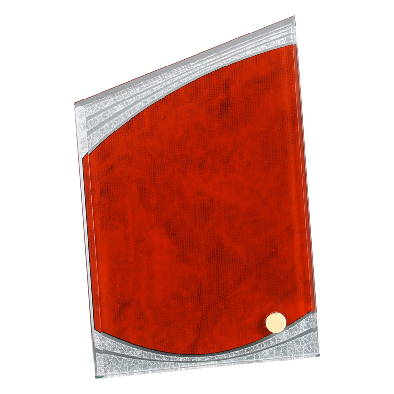 4 x6 red peak glass award