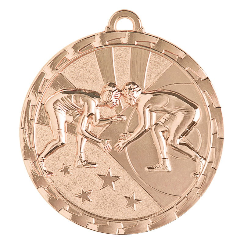 wrestling brite bronze