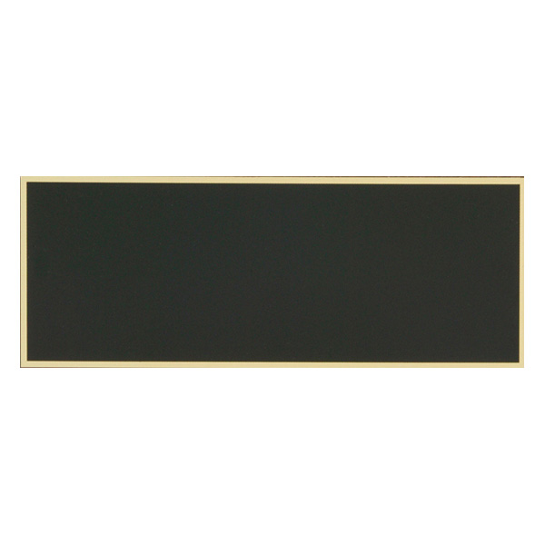 header plate black