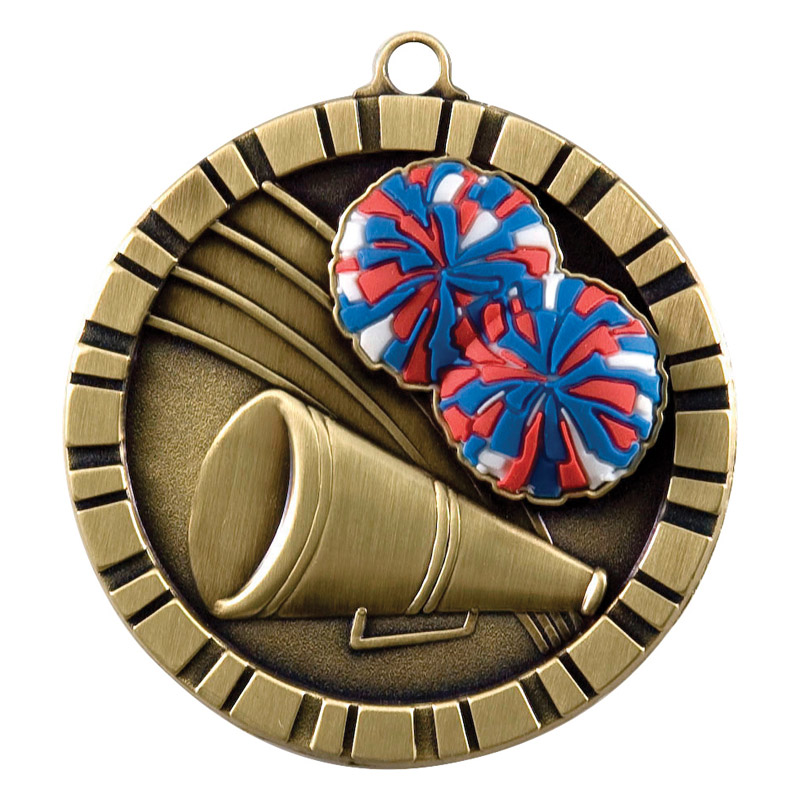 cheerleader 3 d gold