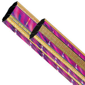 lightning wide purple gold