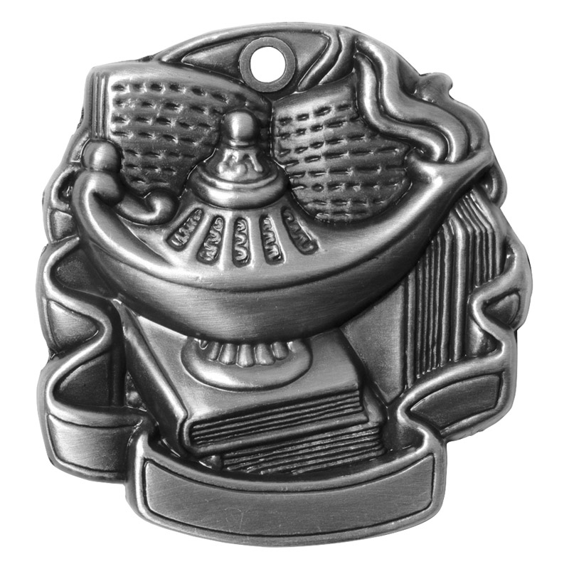 m2000 lamp leren zilver