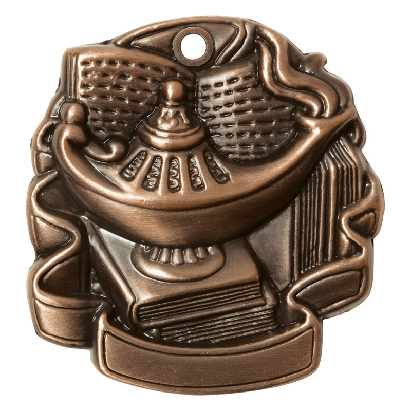 m2000 lamp leer brons