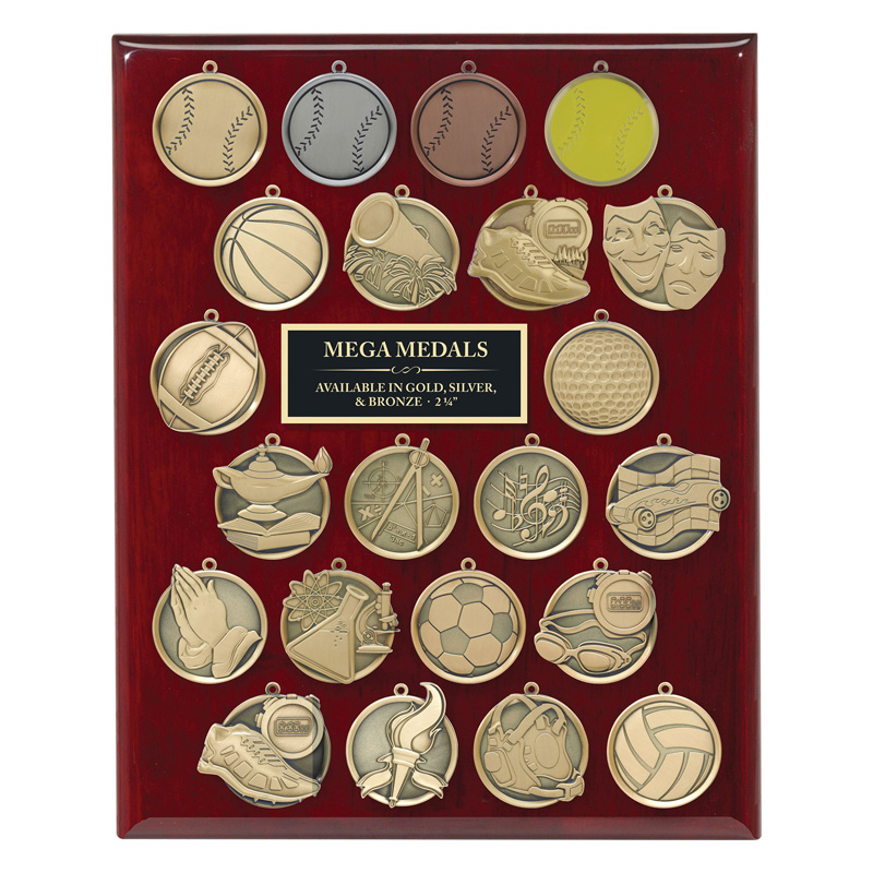 display mega medaille multi