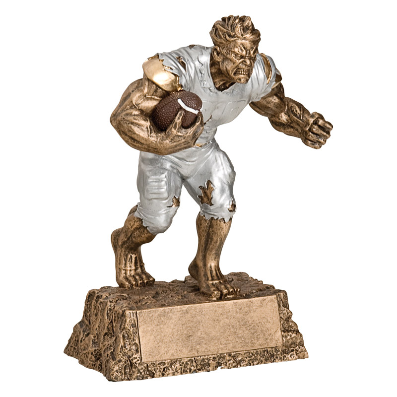 monster resin football