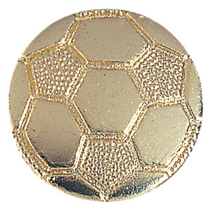 soccer chenille pin