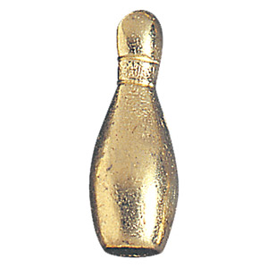 bowling pin chenille pin