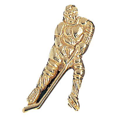 ijshockey chenille speld