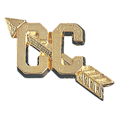 cross country chenille pin