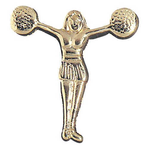 pompon meisje chenille speld