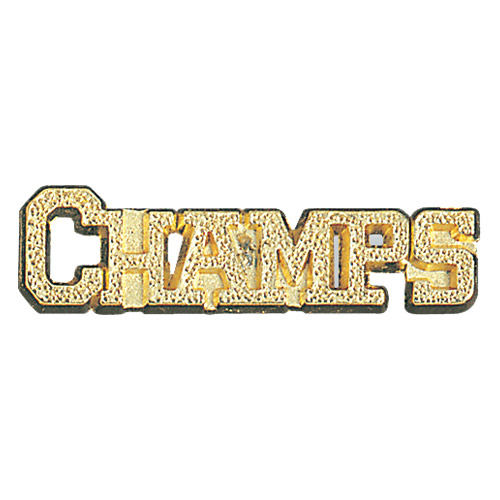 champs chenille pin
