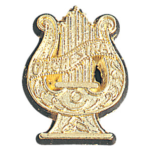 orchestra chenille pin