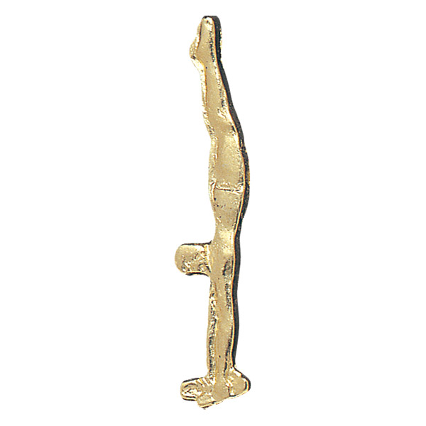 male gymnast chenille pin