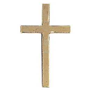cross chenille pin