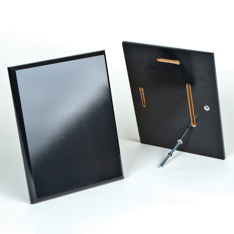 7 x 9 gloss black w pin