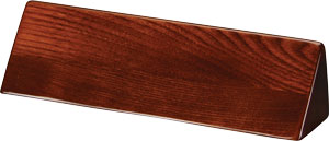 name block sm walnut