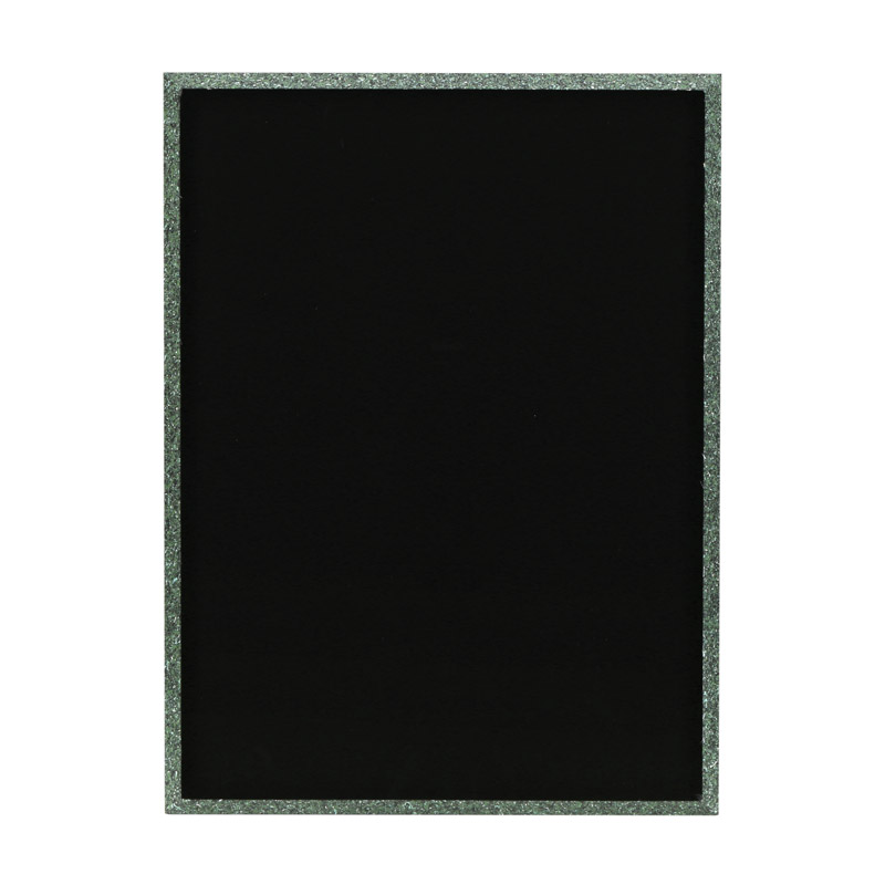 9x12 groen stenen randplaquette