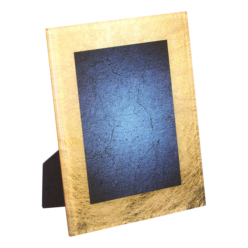 6.5x8.5 gold blue plaque  6