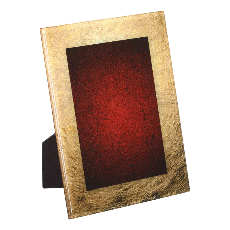 6.5x8.5 gold sienna plq  6