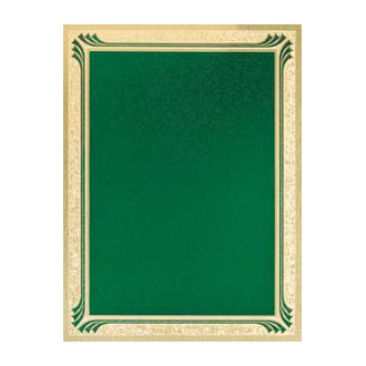 5 x7 sonata green plate