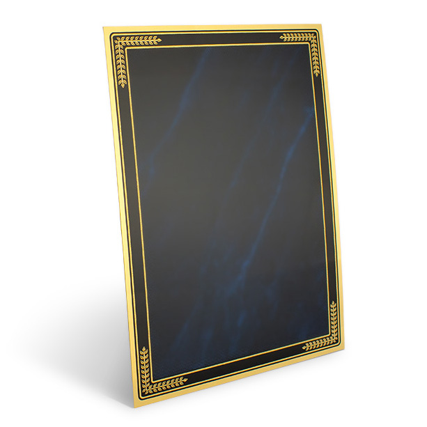brass plate blue 8