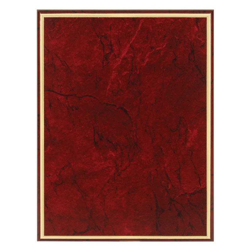 brgndy plq gd inlay 9x12