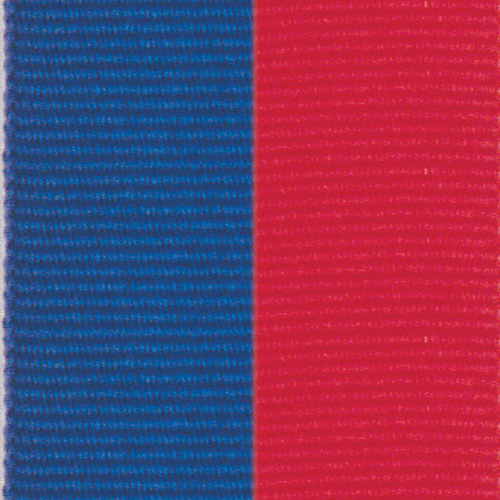 blauw rood 1 1 2 drap