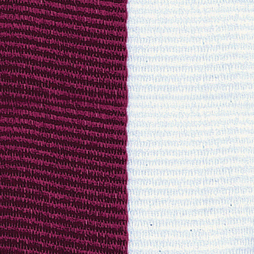 7 8 ribbon maroon wht w o clp