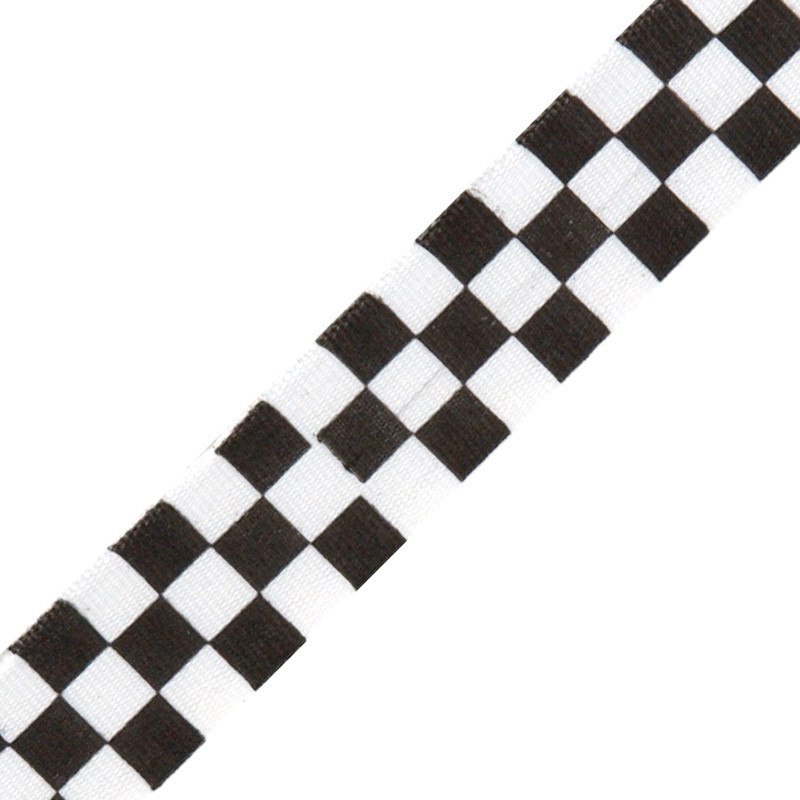 7 8 ribbon checker flag w o c