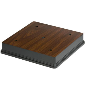 4 paalvoet walnoot 8 1 2