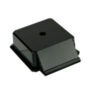 kleine vierkante zwarte basis