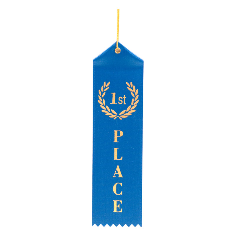 first place   blue