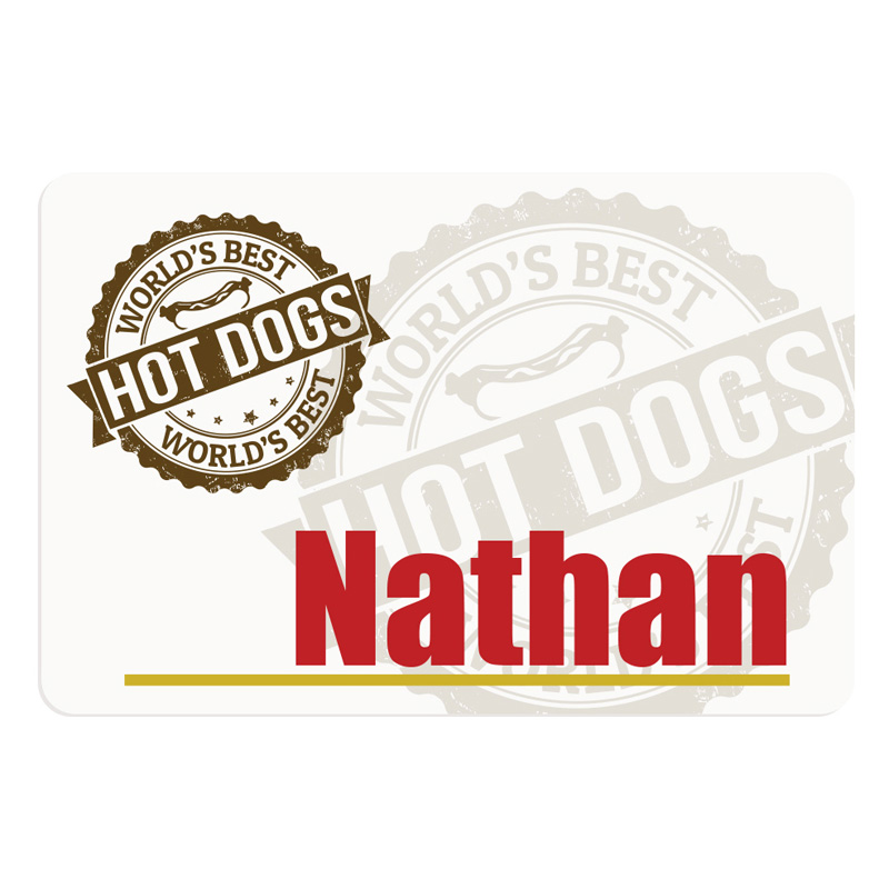 unisub name badgegloss rdc 2x3