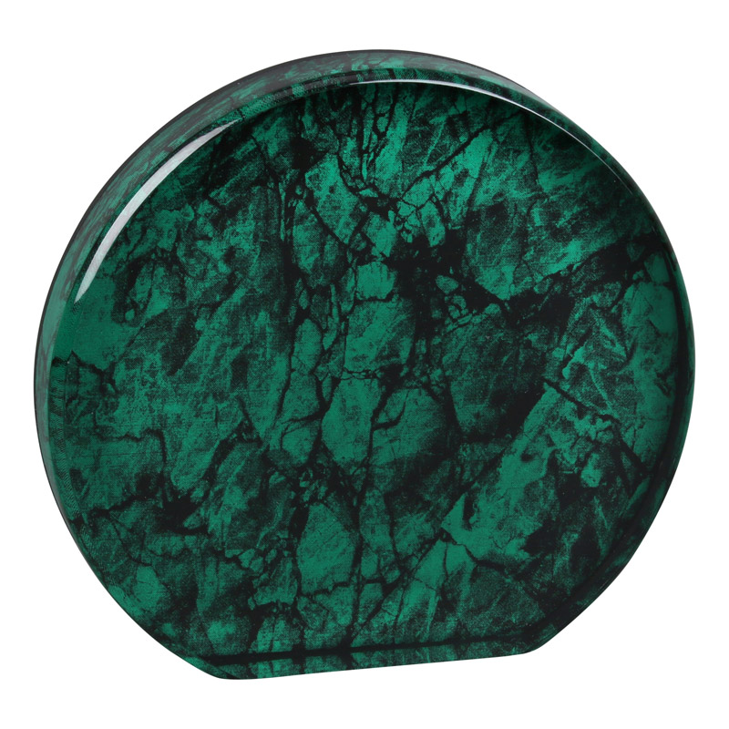 7 green acrylic round stand