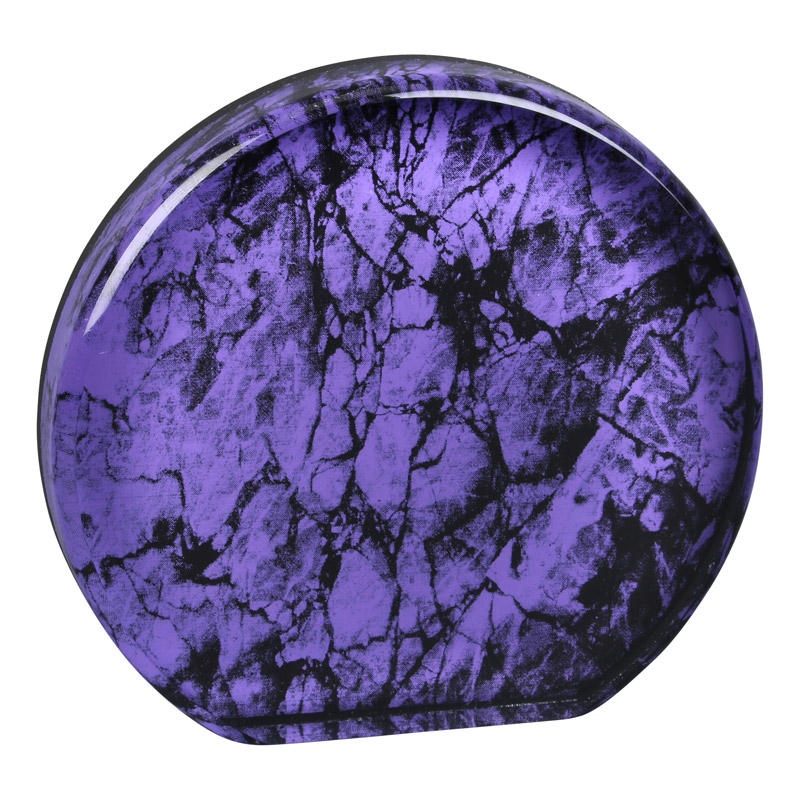 8 purple acrylc round stand