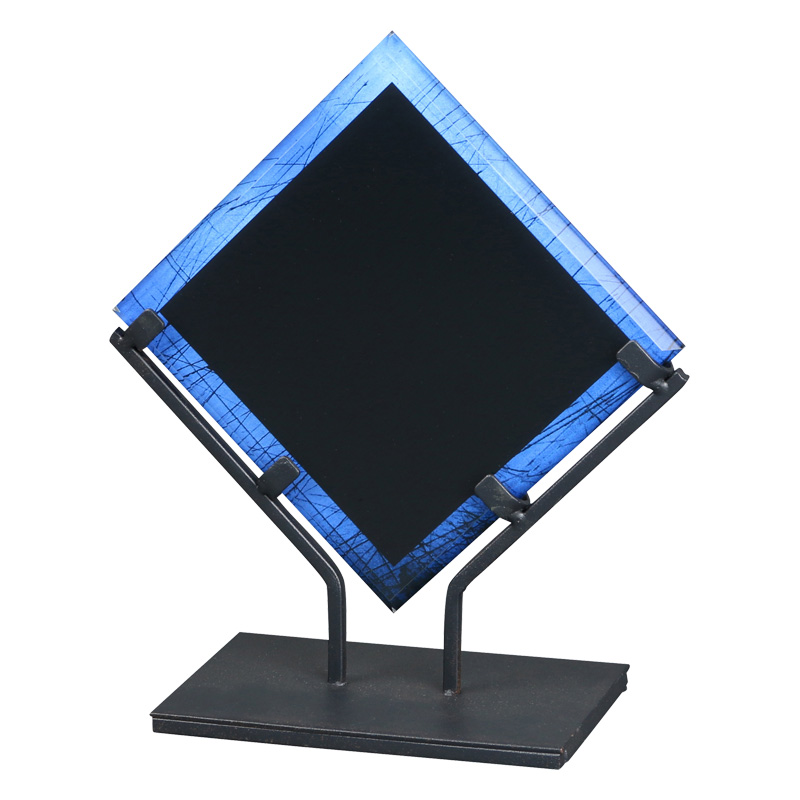 6.25 x7.75 bright blue acry